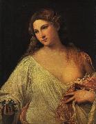  Titian Flora oil painting artist